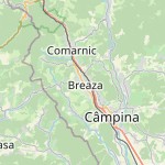 Map for location: Breaza, Romania