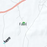 Map for location: Fasıl, Turkiye