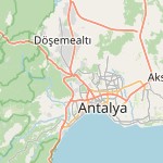 Map for location: Kepez, Turkiye