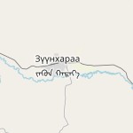 Map for location: Mandal, Mongolia