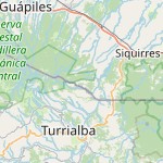 Map for location: Florida, Costa Rica