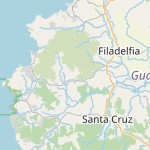 Map for location: Cartagena, Costa Rica