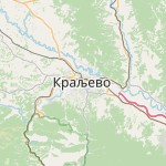 Map for location: Kraljevo, Serbia