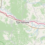 Map for location: Trstenik, Serbia