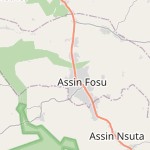 Map for location: Foso, Ghana