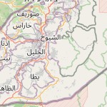 Map for location: Bani Na'Im, Israel