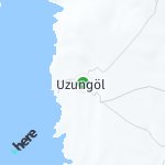 Map for location: Uzungöl, Turkiye