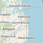 Map for location: Sammanthurai 7, Sri Lanka