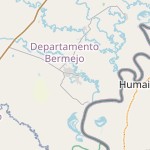 Map for location: Las Palmas, Argentina