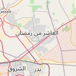 Map for location: 10th of Ramadan, Egypt