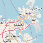 Map for location: Hoora, Bahrain