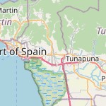 Map for location: San Juan, Trinidad and Tobago