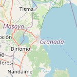 Map for location: Granada, Nicaragua