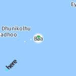 Map for location: Baa, Maldives