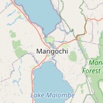 Map for location: Mangochi, Malawi
