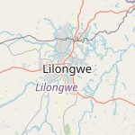 Map for location: Lilongwe, Malawi