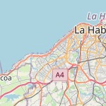 Map for location: Playa, Cuba