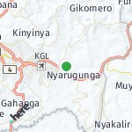 Map for location: Ndera, Rwanda