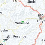 Map for location: Karama, Rwanda