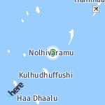 Map for location: Nolhivaramu, Maldives