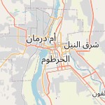 Map for location: Khartoum, Sudan