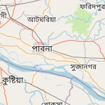 Map for location: Pabna Sadar, Bangladesh