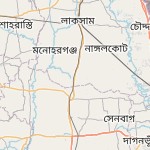 Map for location: Monoharganj, Bangladesh