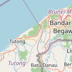 Map for location: Keriam, Brunei Darussalam
