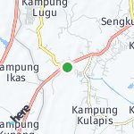 Map for location: Kampung Katimahar, Brunei Darussalam