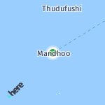 Map for location: Mandhoo, Maldives