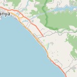 Map for location: Mahmutlar, Turkiye