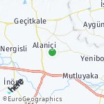 Map for location: Muratağa, Turkish Cypriot Administered Area