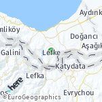 Map for location: Lefke, Turkish Cypriot Administered Area