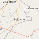 Map for location: Palo Alto, Mexico