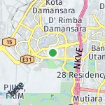 Map for location: Seksyen 4, Kota Damansara, Malaysia