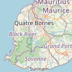 Map for location: Vacoas Phoenix Town, Mauritius