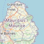 Map for location: Brisee Verdiere, Mauritius