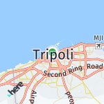 Map for location: Tripoli, Libya