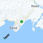 Map for location: Suva, Fiji