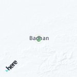 Map for location: Badhan, Somalia