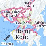 Map for location: Kowloon, Hong Kong SAR