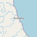 Map for location: Antalaha, Madagascar