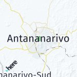 Map for location: Antananarivo, Madagascar