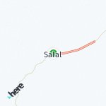 Map for location: Salal, Chad