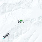 Map for location: Dera, Ethiopia