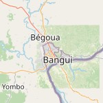 Map for location: Bangui, Central African Republic