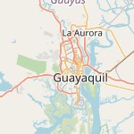 Map for location: Guayaquil, Ecuador