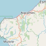 Map for location: Sua, Ecuador