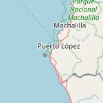Map for location: Salango, Ecuador