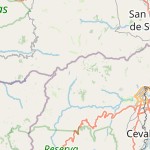 Map for location: San Fernando, Ecuador